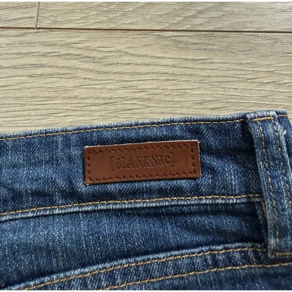 Blank NYC Fulton Distressed Roll Up Denim Shorts - Picture 8 of 15